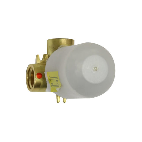 Argent Shower Round Mixer Body Brushed Gold SM320037BG