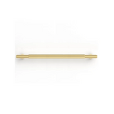 Otti Soho Handle 160/195mm (160mm Hole To Hole ; 195mm Total Length) Brushed Brass SOHDL160-BB