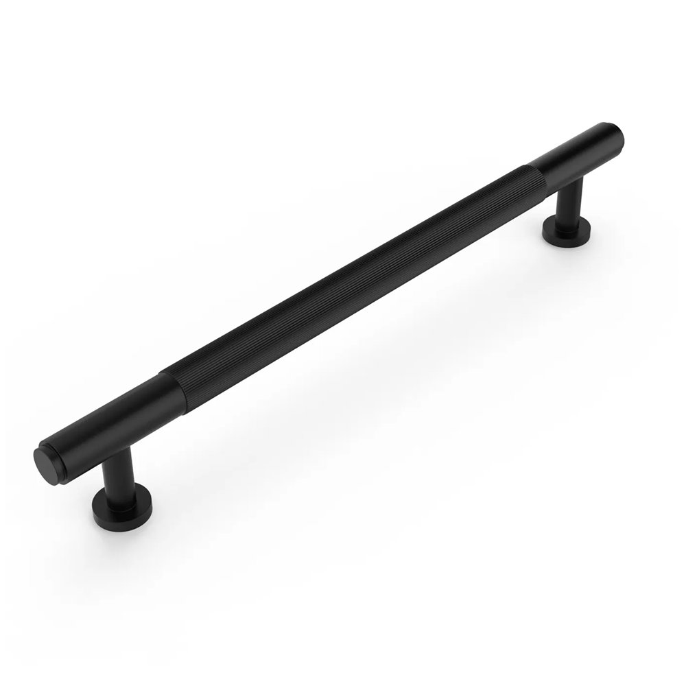 Otti Soho Handle 160/195mm (160mm Hole To Hole ; 195mm Total Length) Matte Black SOHDL160-BLK