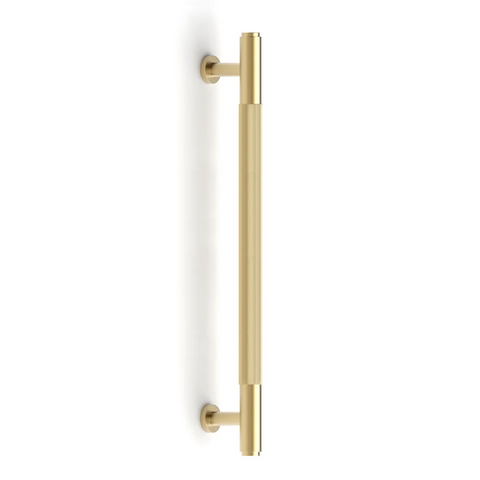 Otti Soho Handle 192/225mm (192mm Hole To Hole ; 225mm Total Length) Brushed Brass SOHDL192-BB