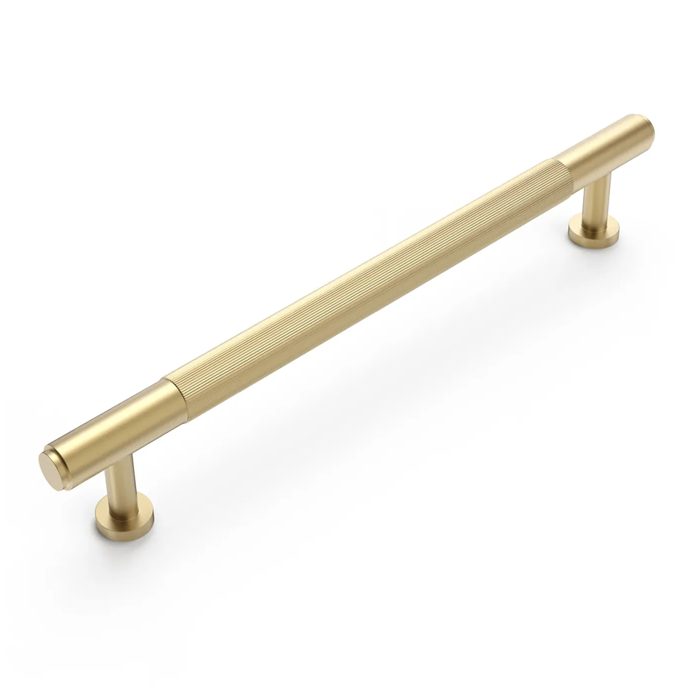 Otti Soho Handle 192/225mm (192mm Hole To Hole ; 225mm Total Length) Brushed Brass SOHDL192-BB
