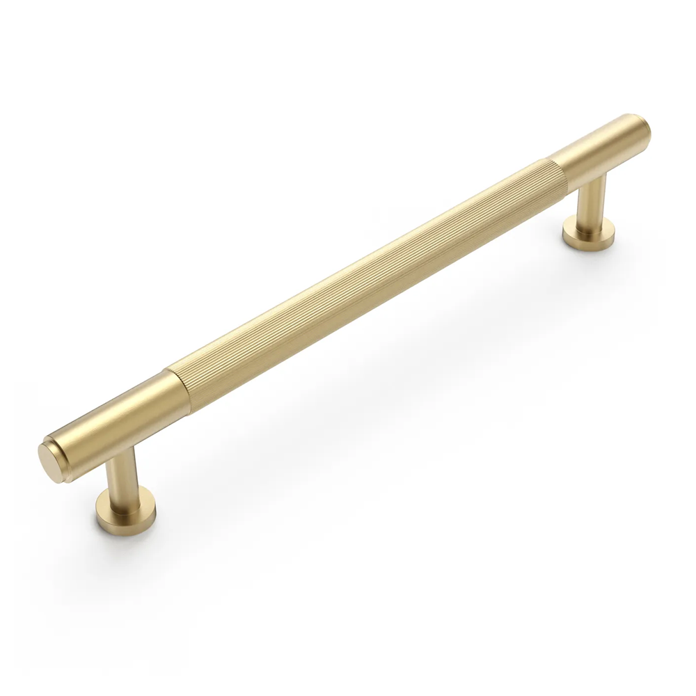 Otti Soho Handle 256/291mm (256mm Hole To Hole ; 291mm Total Length) Brushed Brass SOHDL256-BB