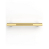 Otti Soho Handle 96/132mm (96mm Hole To Hole ; 132mm Total Length) Brushed Brass SOHDL96-BB