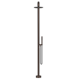 Bella Vista Mica Soft Square Freestanding Outdoor Shower Dusk Bronze OS-52-DB
