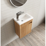 Otti Fluted Vanity 400mm Woodland Oak SP400WL