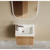 Otti Fluted Vanity 400mm Woodland Oak SP400WL