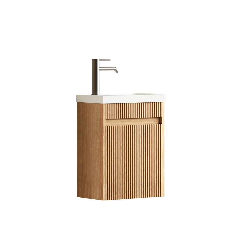 Otti Fluted Vanity 400mm Woodland Oak SP400WL