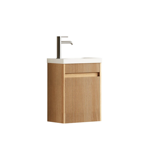 Otti Fluted Vanity 400mm Woodland Oak SP400WL