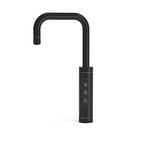 Puretec Sparkling Chilled And Filtered Water Undersink System Matte Black  SPARQ-S5-BK-LF