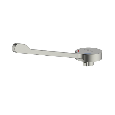 Oliveri Care Handle Venice Basin Mixer Brushed Nickel SPB0252