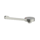 Oliveri Care Handle Venice Wall Mixer Brushed Nickel SPB0253