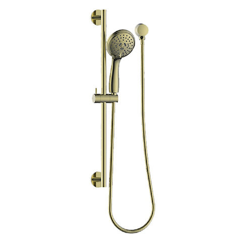 Abey Gareth Asthon Rail Shower 3 Functions Brushed Brass SRA07-BB