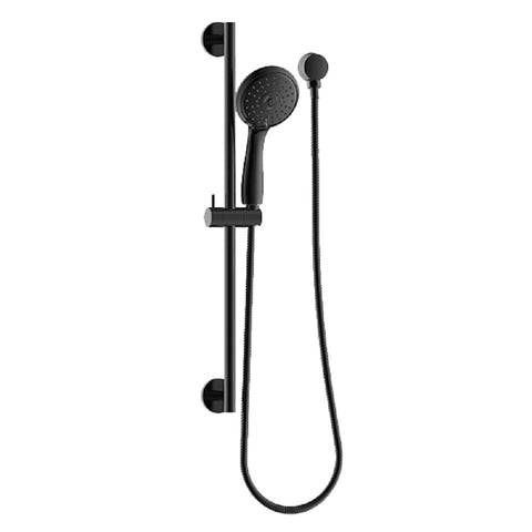 Abey Gareth Asthon Rail Shower 3 Functions Black SRA07-B