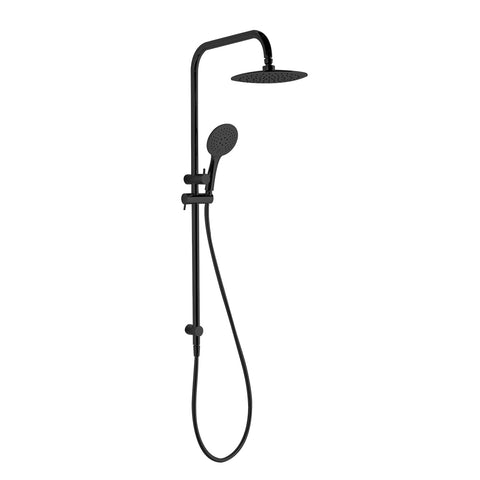 Argent Pallas Rail Shower System Matte Black SS27230195