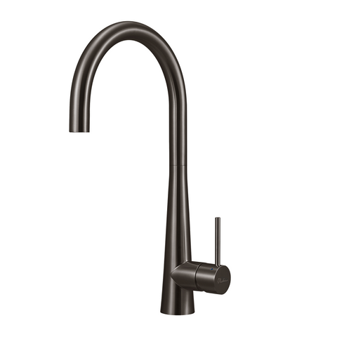 Oliveri Tap Gooseneck Mixer Lead Free Gunmetal SS31620-GM