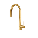 Oliveri Tap Pull-out Gooseneck Lead Free Brushed Gold SS31625-AU