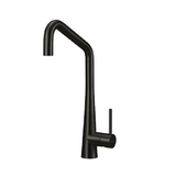 Oliveri Tap Square Gooseneck Mixer Lead Free Black SS31670-BL