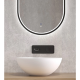 Otti London Solid Surface Basin 400x400x150mm Matte White SSB4040