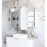 Otti Newport Shaving Cabinet 1200x750mm White SSQ1275