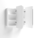 Otti Newport Shaving Cabinet 1200x750mm White SSQ1275