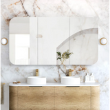 Otti Newport Shaving Cabinet 1500x750mm Natural Oak SSQ1575N