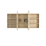 Otti Newport Shaving Cabinet 1500x750mm Natural Oak SSQ1575N