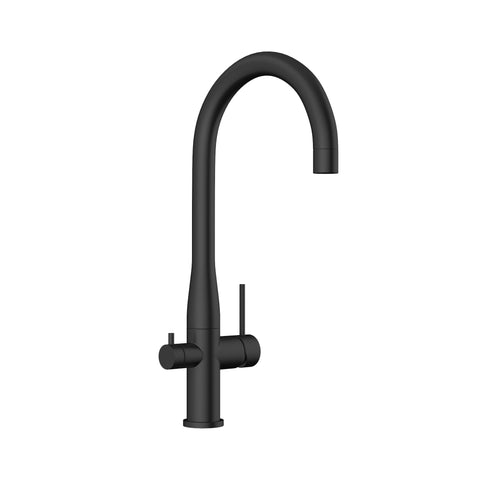 Linkware Elle Sink Mixer Filter Matte Black SST876BK