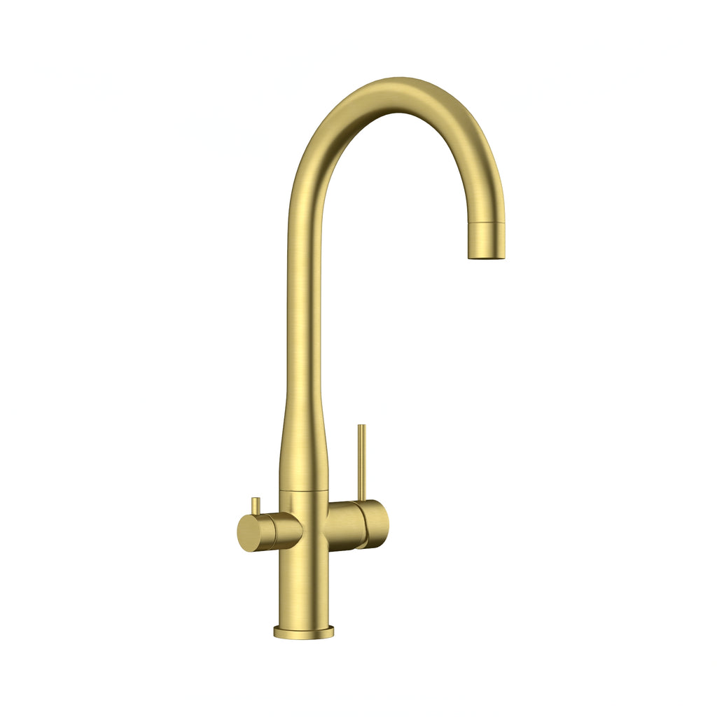 Linkware Elle Sink Mixer Filter Brushed Gold SST876BG
