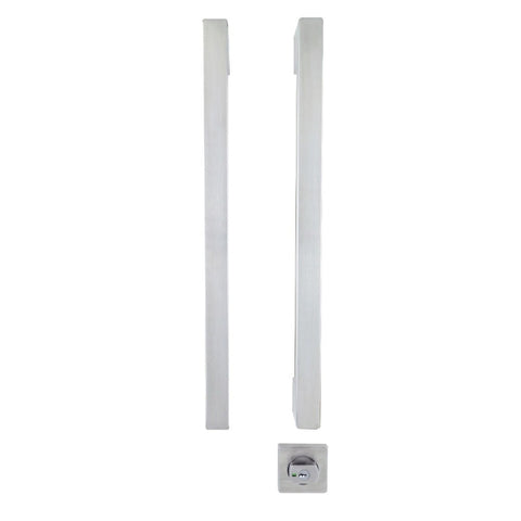Lockwood Paradigm Pull Handle Double Cylinder Deadlatch Satin Stainless Steel 005/DPHLSSS