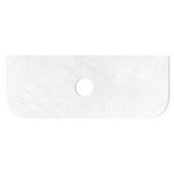 Otti Havana Top 1200x500x20mm Solid Surface Cloudy Carrara SSHA125CA