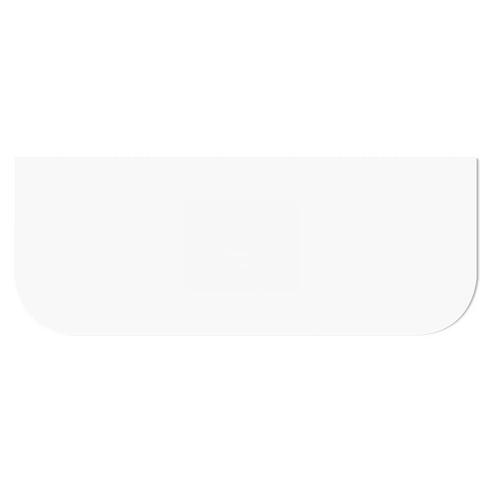 Otti Havana Top 1200x500x20mm (No Hole) Pure White SSHA125PW-NH