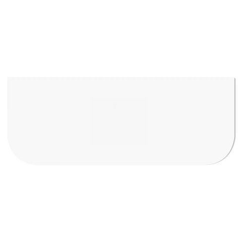 Otti Havana Top 1200x500x20mm (No Hole) Pure White SSHA125PW-NH