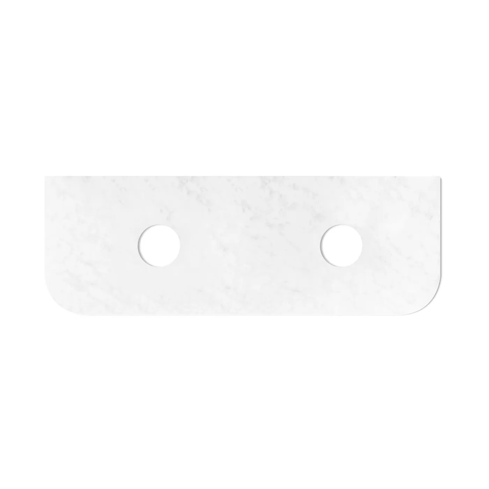 Otti Havana Top 1500x500x20mm Solid Surface Cloudy Carrara SSHA155CA