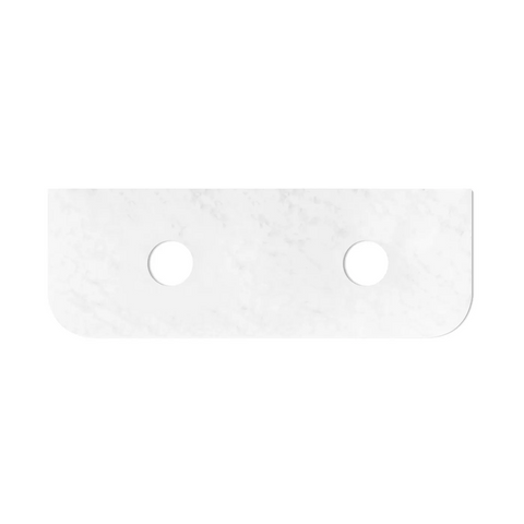 Otti Havana Top 1500x500x20mm Solid Surface Cloudy Carrara SSHA155CA