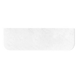 Otti Havana Top 1800x500x20mm (No Hole) Solid Surface Cloudy Carrara SSHA185CA-NH