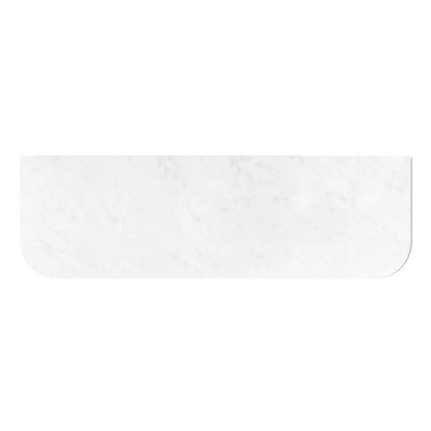 Otti Havana Top 1800x500x20mm (No Hole) Solid Surface Cloudy Carrara SSHA185CA-NH