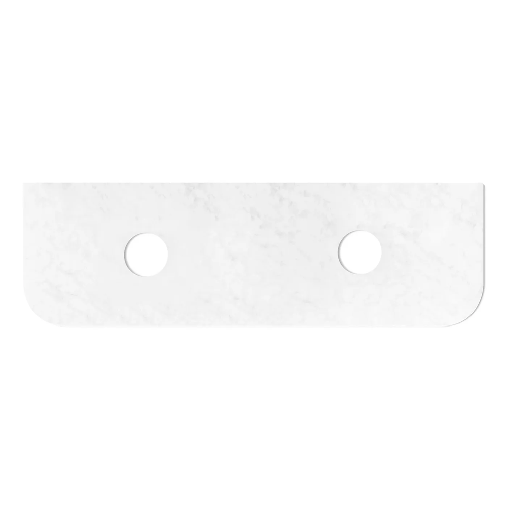 Otti Havana Top 1800x500x20mm Solid Surface Cloudy Carrara SSHA185CA