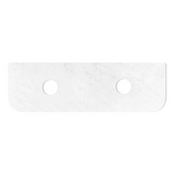 Otti Havana Top 1800x500x20mm Solid Surface Cloudy Carrara SSHA185CA
