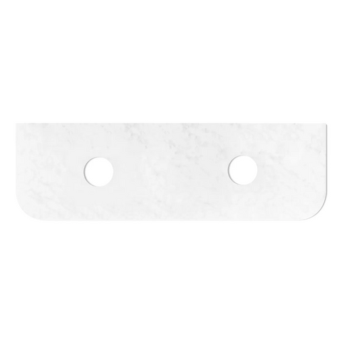 Otti Havana Top 1800x500x20mm Solid Surface Cloudy Carrara SSHA185CA