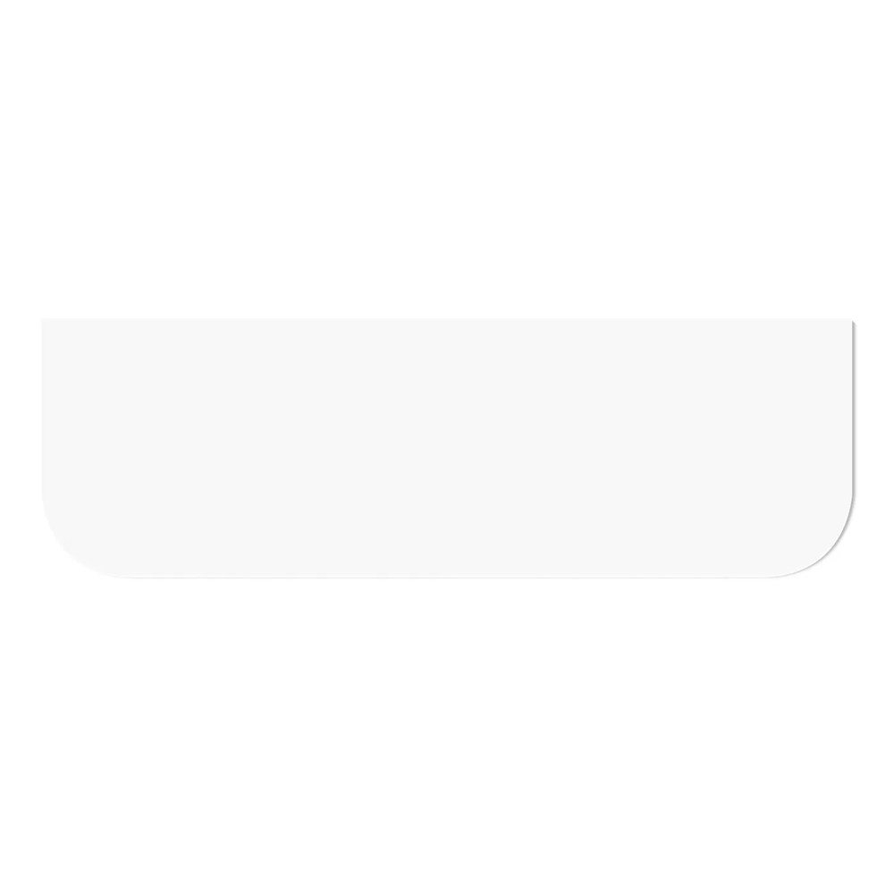 Otti Havana Top 1800x500x20mm (No taphole) Pure White SSHA185PW-NH