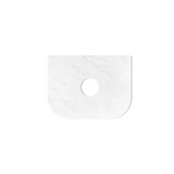 Otti Havana Top 600x500x20mm Solid Surface Cloudy Carrara SSHA65CA