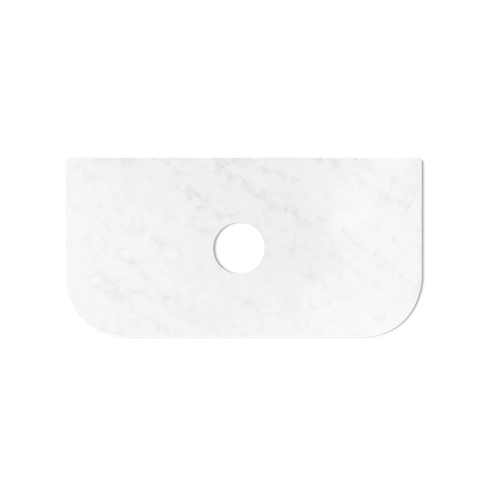 Otti Havana Top 900x500x20mm Solid Surface Cloudy Carrara SSHA95CA
