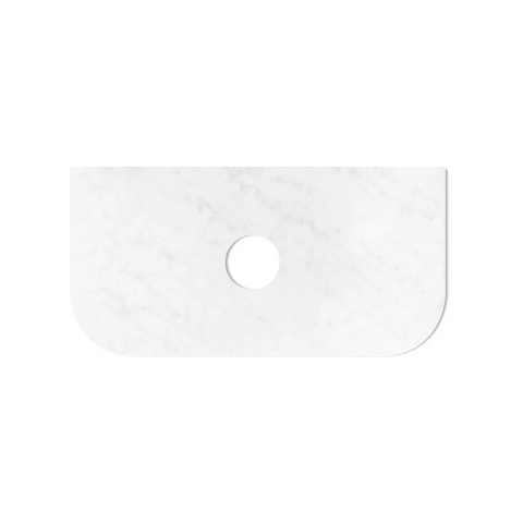 Otti Havana Top 900x500x20mm Solid Surface Cloudy Carrara SSHA95CA