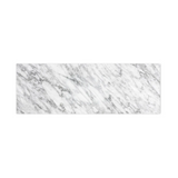 Otti Top 1500x465x18mm (No Hole) Natural Carrara Marble STUD154NCA-NH