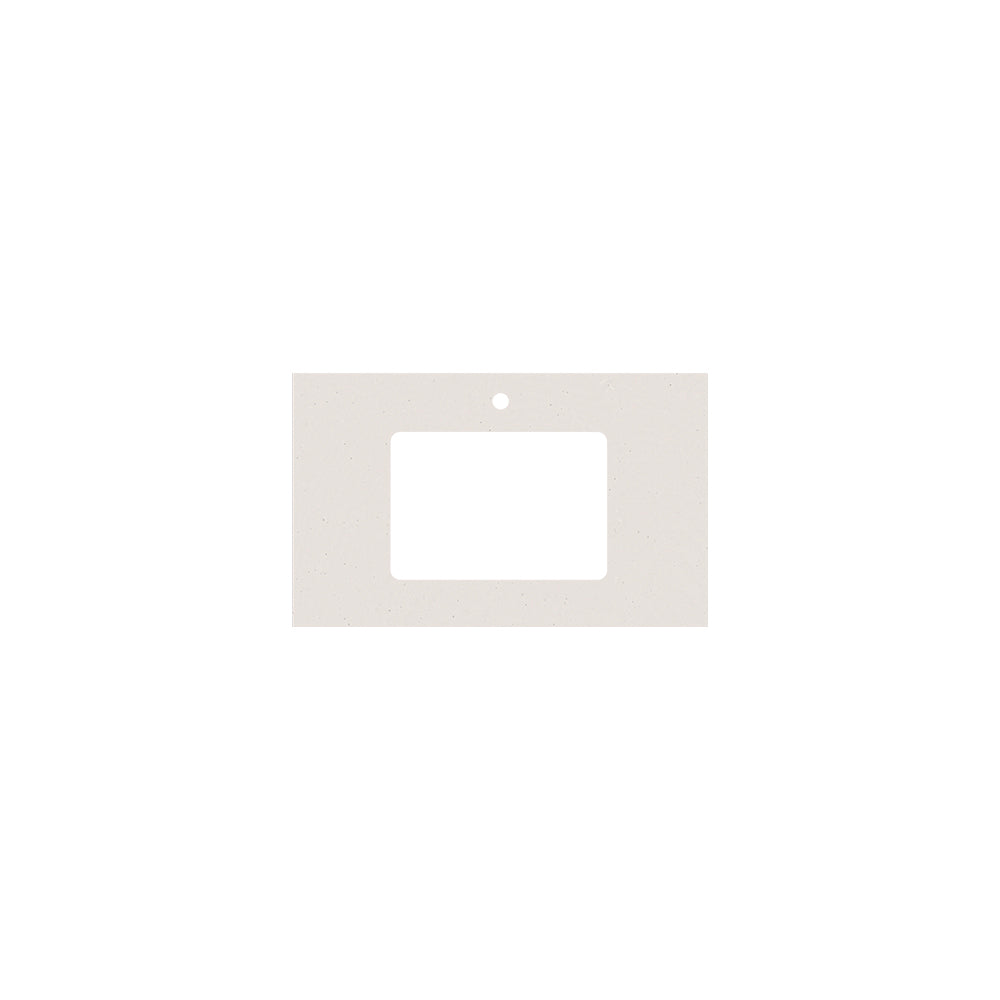 Fienza Undermount Stone Top 750mm (1 Taphole) Silica Free Sandstone Mist 514-114-SF
