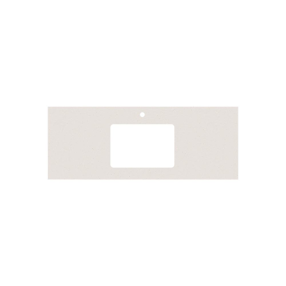 Fienza Undermount Stone Top 1200mm (1 Taphole) Silica Free Sandstone Mist 514-116-SF