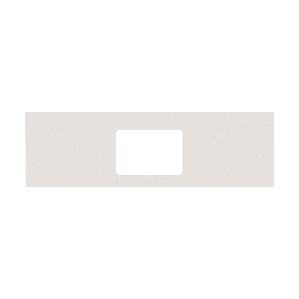 Fienza Single Undermount Stone Top 1500mm (No Taphole) Silica Free Sandstone Mist 514-145-SF