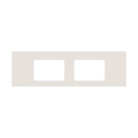 Fienza Double Undermount Stone Top 1500mm (No Taphole) Silica Free Sandstone Mist 514-146-SF