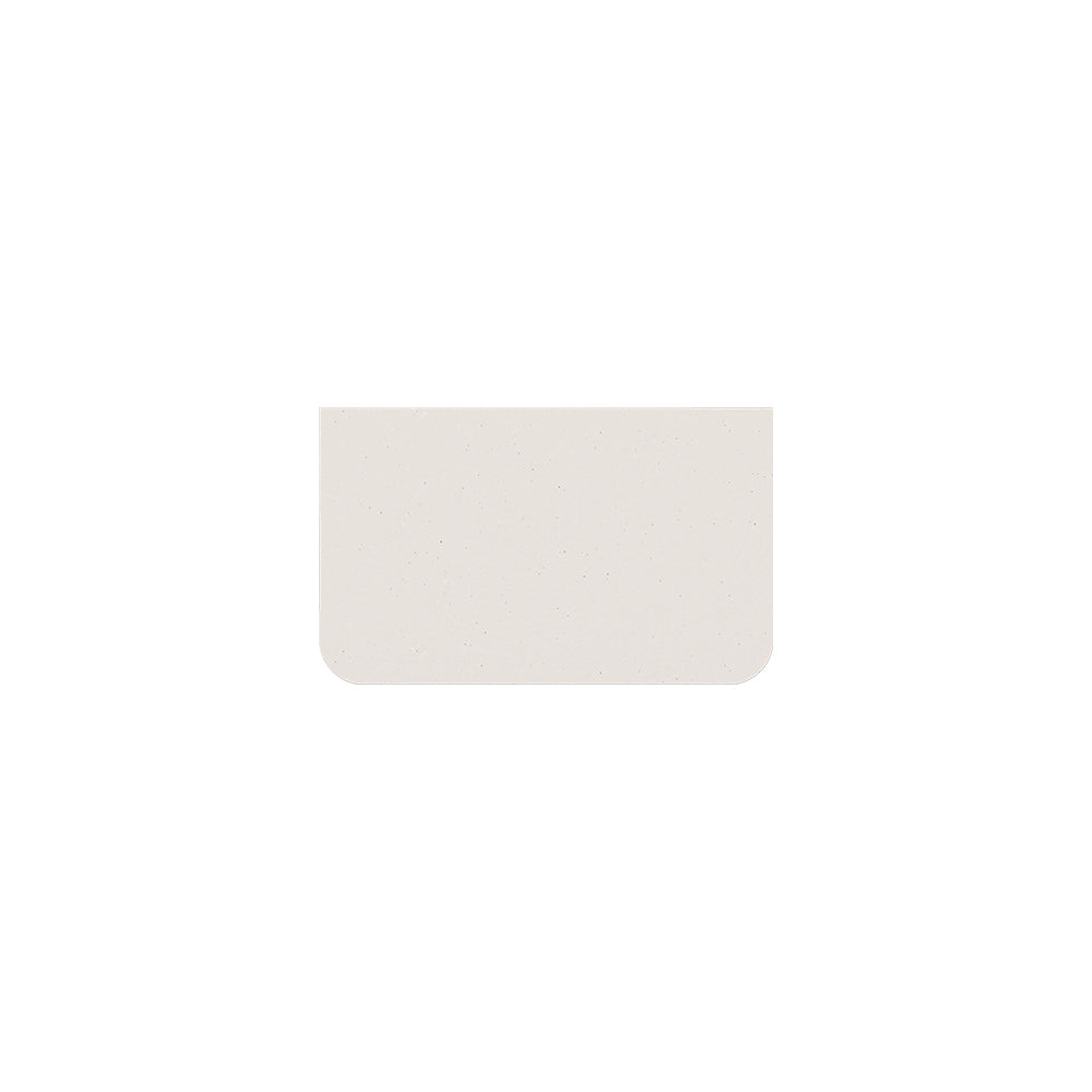 Fienza Curved Stone Top 750mm (No Taphole) Silica Free Sandstone Mist 514-161-SF