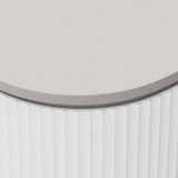 Fienza Pill Shaped Stone Top 1500mm (No Taphole) Silica Free Sandstone Mist 514-168-SF